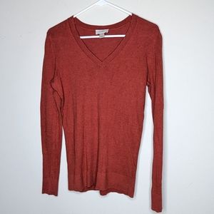 🛍️4 for $14🛍️  Loft lightweight orange sweater